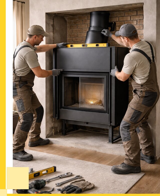 Установка каминных топок в Реутове под ключ от 18733 р. | ЭриданРтв