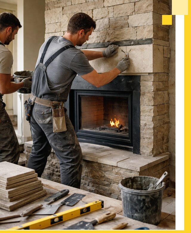 Проектирование и установка открытых каминов в Реутове