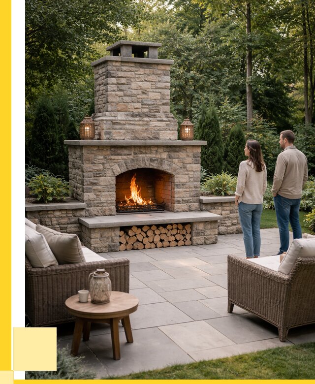 Уличные камины из кирпича в Реутове от 156105 р. | ЭриданРтв