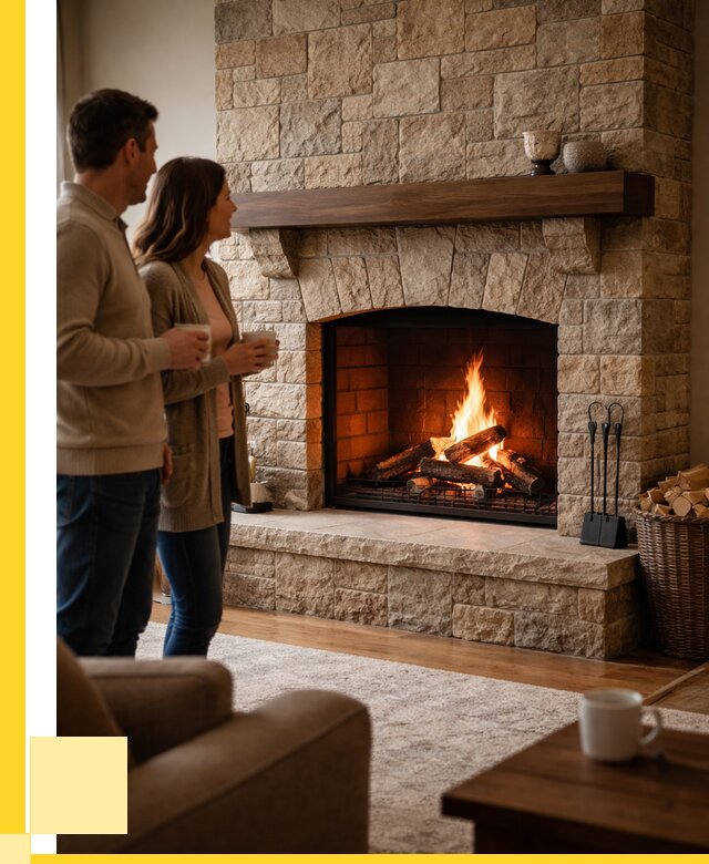 Каменные камины на заказ в Реутове от 187326 р. | ЭриданРтв