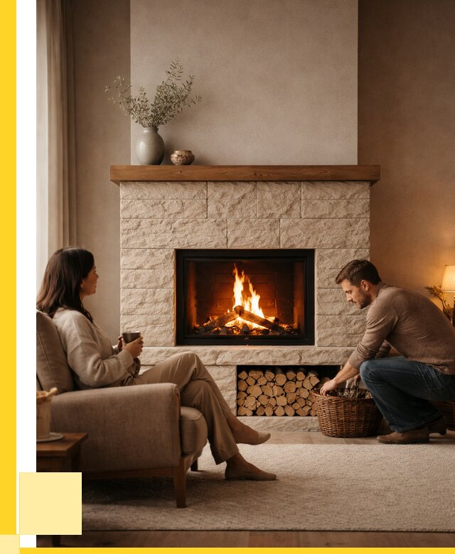 Камины для дома в Реутове под ключ от 156105 р. | ЭриданРтв