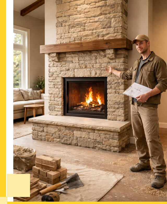 Камины под ключ в Реутове от 187326 р. | ЭриданРтв — установка