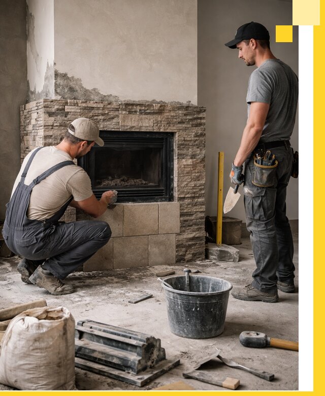 Камины под ключ в Реутове: проект, изготовление и монтаж