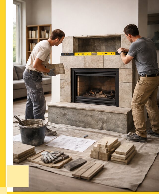 Монтаж каминов и установка в Реутове от 46832 р. | ЭриданРтв