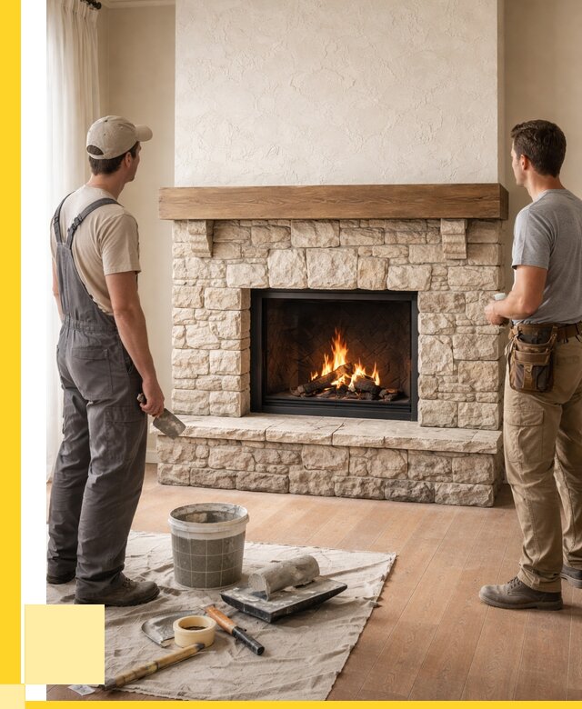 Отделка каминов в Реутове от 6765 р. под ключ | ЭриданРтв