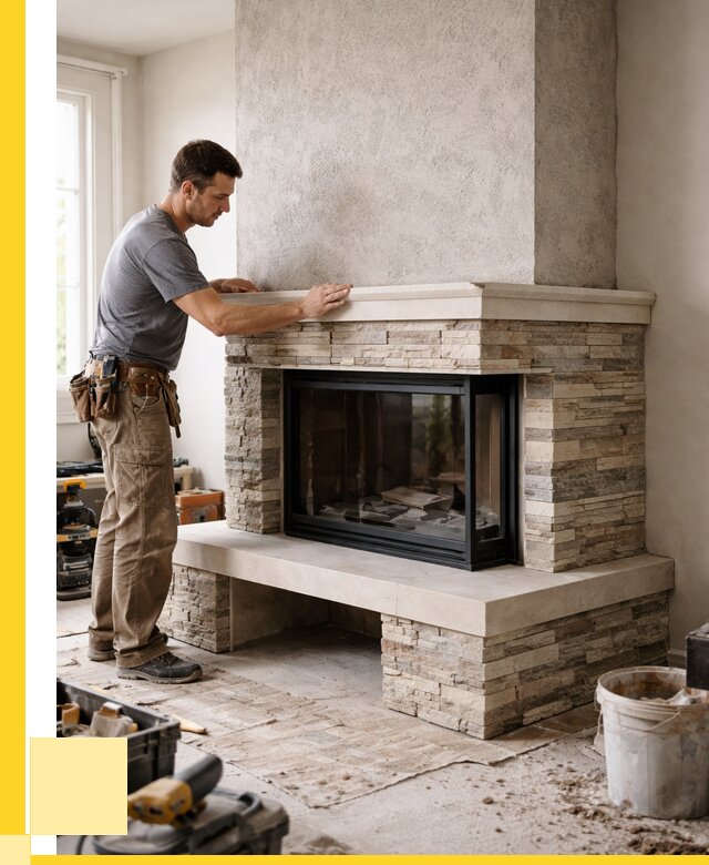 Изготовление каминов под ключ в Реутове от 156105 р. | ЭриданРтв