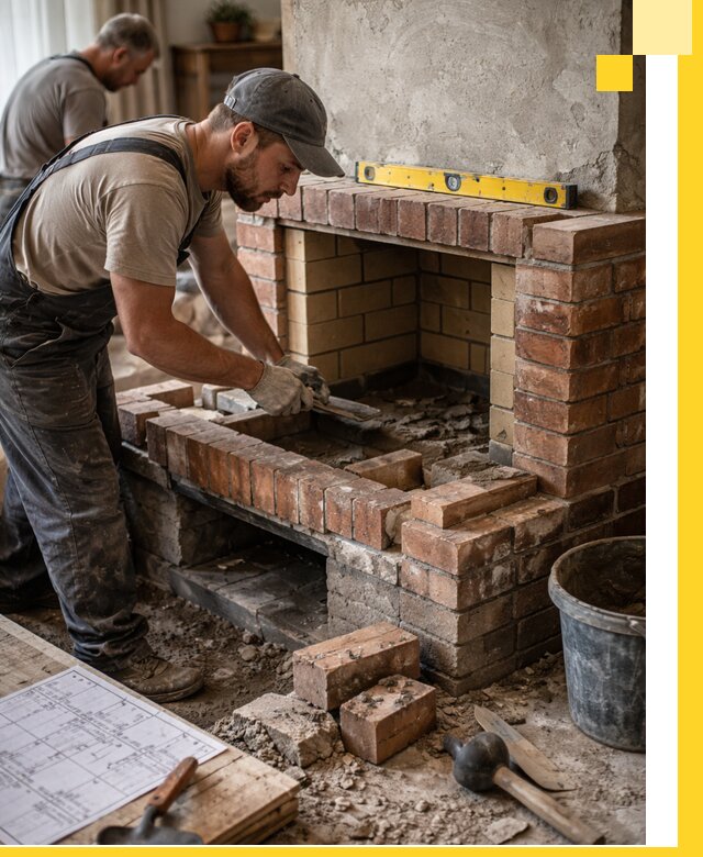 Изготовление и установка каминопечей под ключ в Реутове