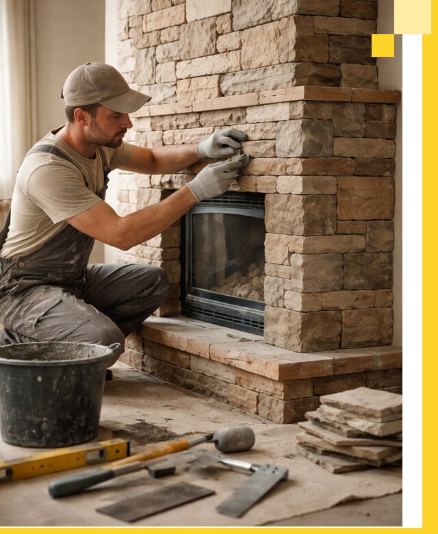 Проектирование и установка печей-каминов под ключ в Реутове