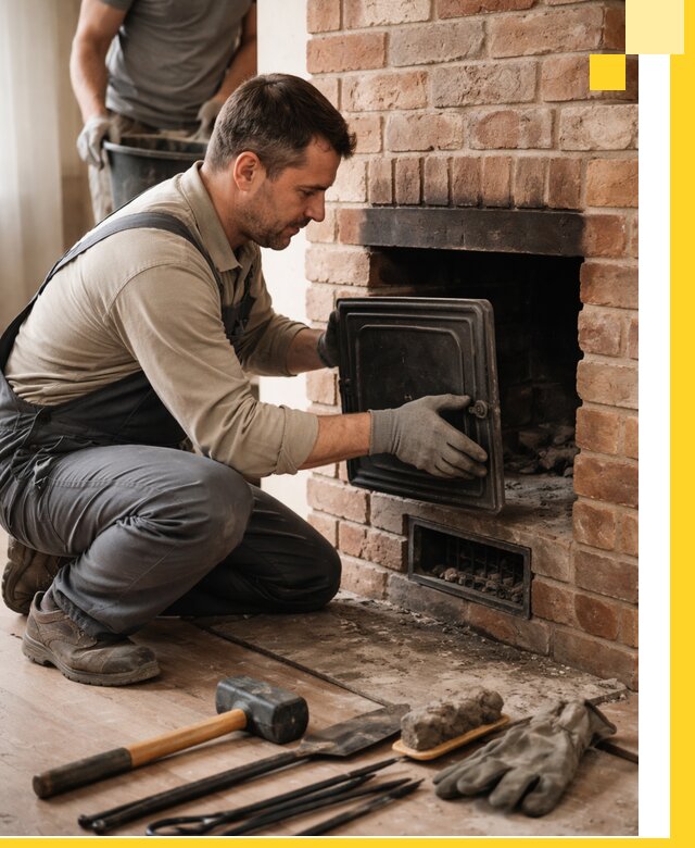 Ремонт печей в Реутове с гарантией качества и безопасности