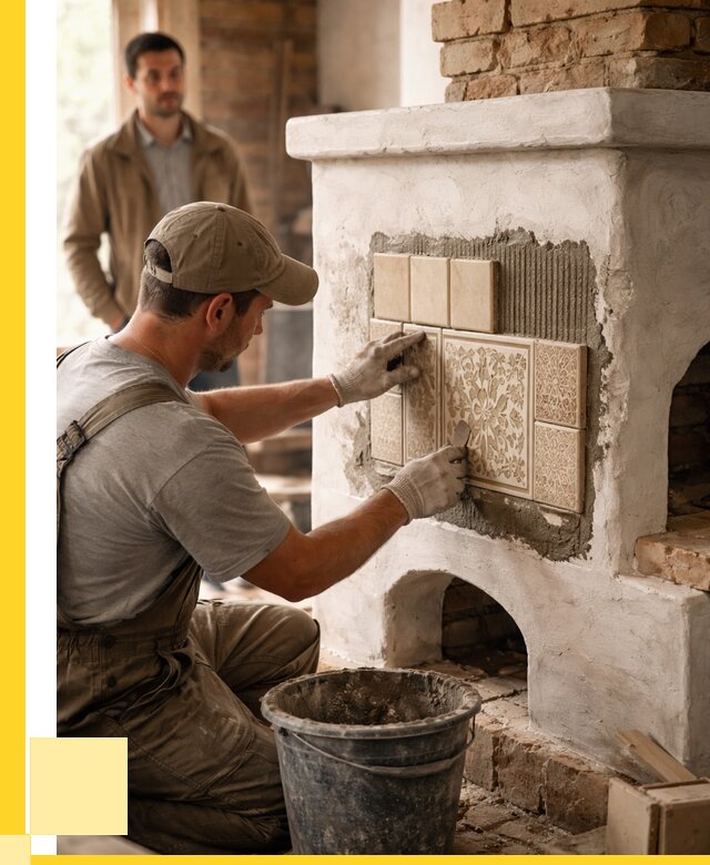 Отделка печей и банных печей в Реутове от 36425 р. | ЭриданРтв