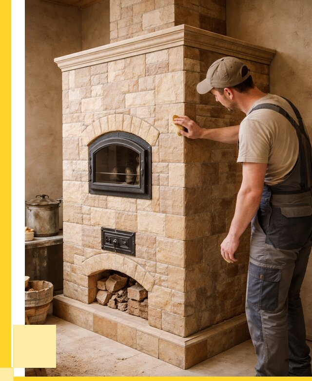 Облицовка печей в Реутове от 4683 р. под ключ | ЭриданРтв