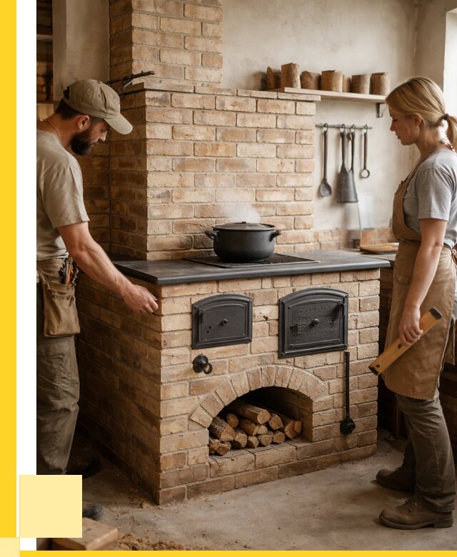 Варочно отопительные печи в Реутове от 93663 р. | ЭриданРтв