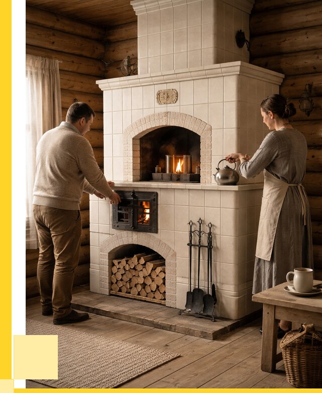 Русские печи в Реутове: установка от 156105 р. ЭриданРтв