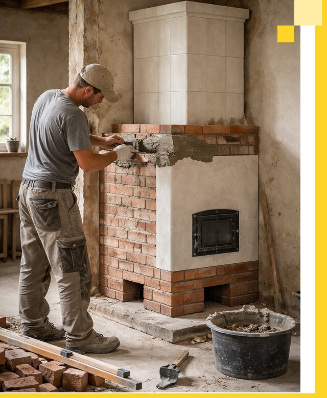 Изготовление и установка печей-голландок под ключ в Реутове