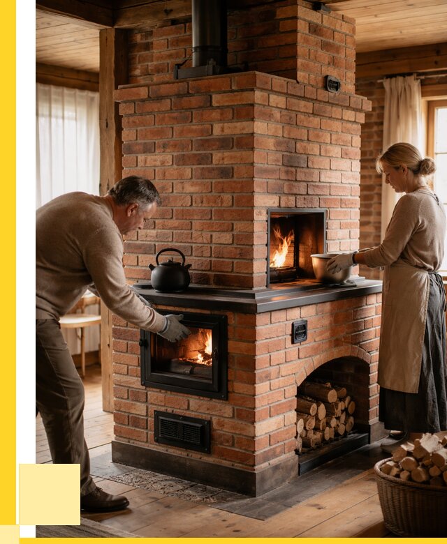 Печи для загородного дома под ключ в Реутове от 83256 р. | ЭриданРтв