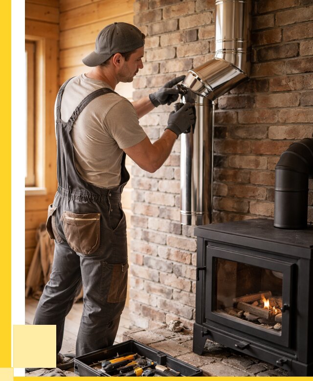 Монтаж дымоходов для печей в Реутове от 7805 р. | ЭриданРтв