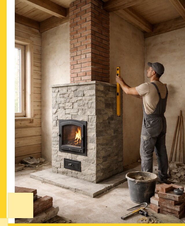 Печи и дымоходы под ключ в Реутове от 46832 р., ЭриданРтв