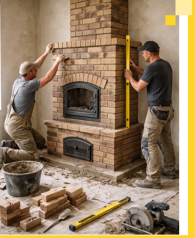 Продажа и установка печей и каминов для дома под ключ в Реутове