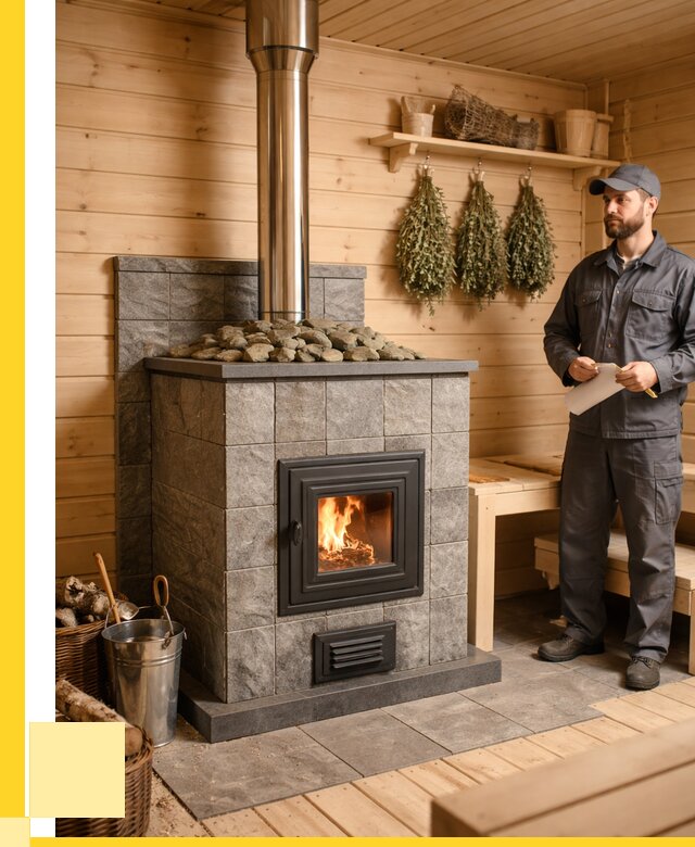 Печи для бани под ключ в Реутове от 124884 р. | ЭриданРтв