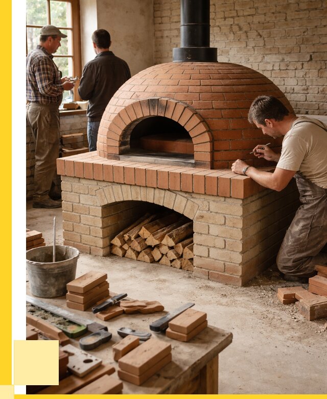 Помпейская печь дровяная для пиццы в Реутове | ЭриданРтв от 208140 р.