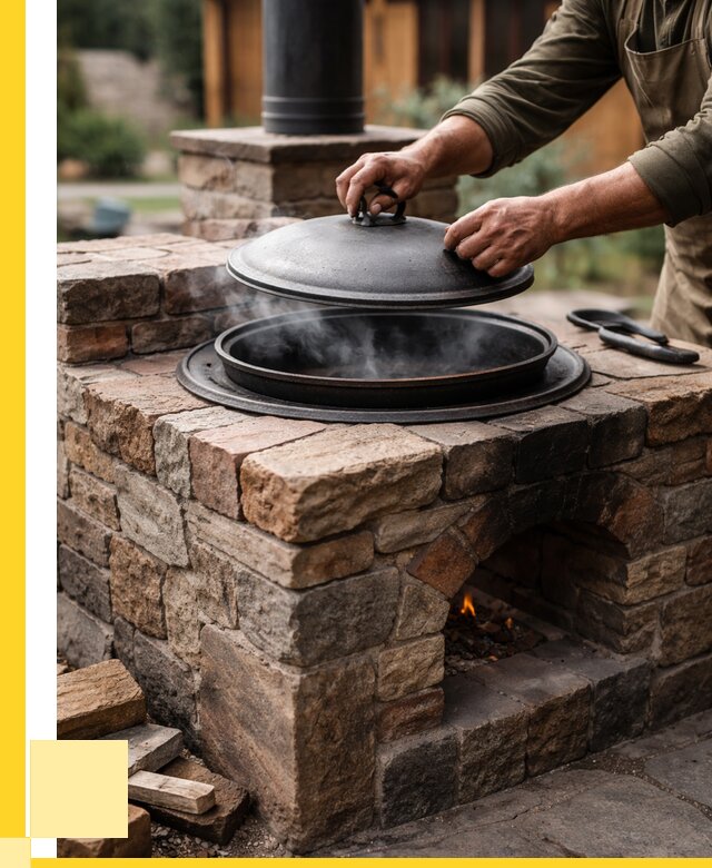 Печи для казана в Реутове по цене от 18733 р. | ЭриданРтв