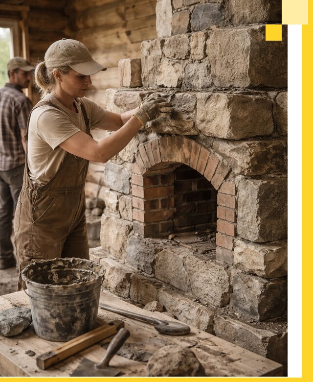 Каменные печи на заказ и монтаж в Реутове, долговечные решения