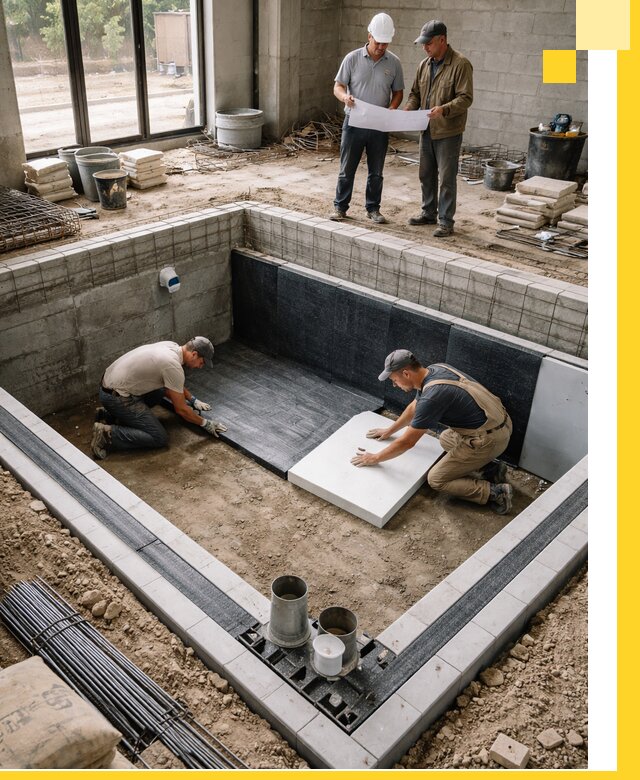 Проекты частных и общественных бассейнов под ключ в Реутове