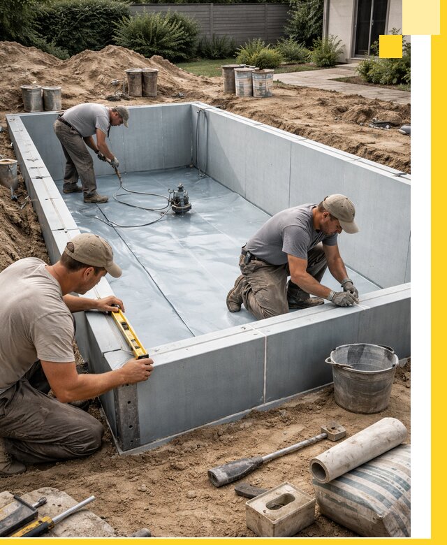 Профессиональный монтаж бассейнов под ключ в Реутове с гарантией