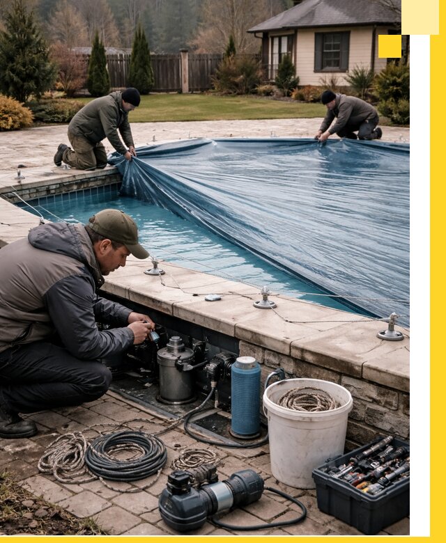 Консервация бассейнов в Реутове: подготовка к длительному хранению