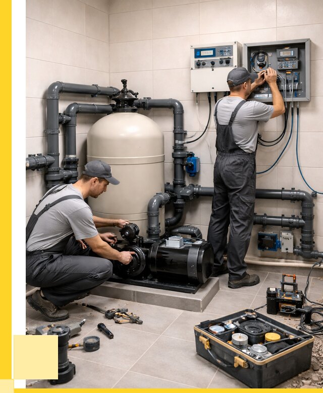 Монтаж оборудования для бассейнов в Реутове от 41628 р. | ЭриданРтв