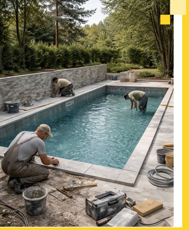 Проектирование и строительство частных бассейнов в Реутове