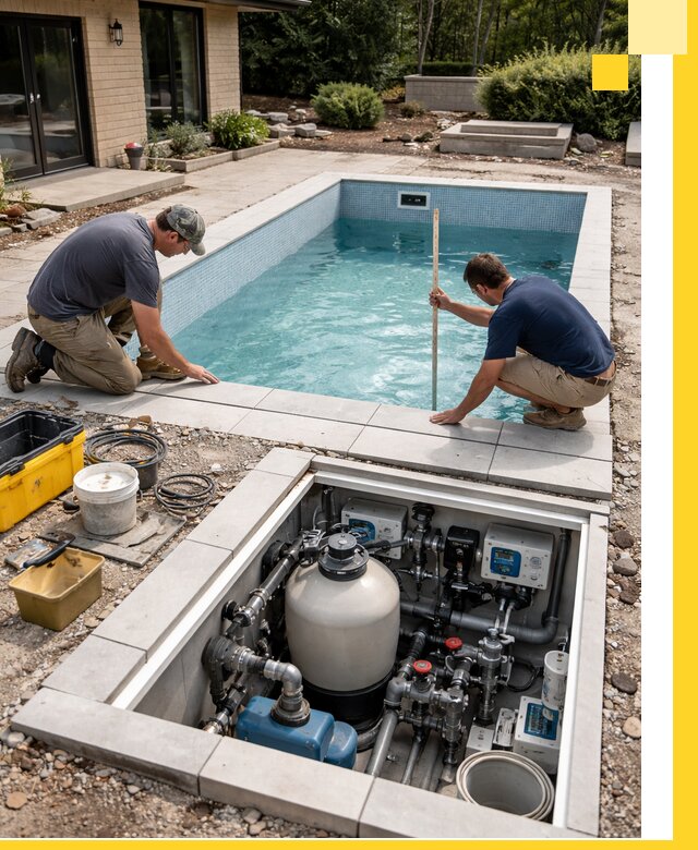 Строительство качественных домашних бассейнов под ключ в Реутове