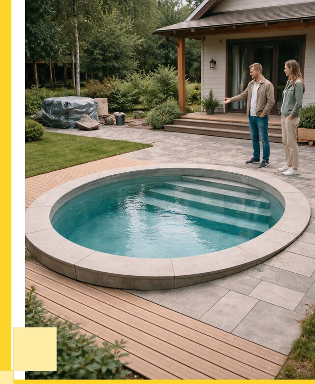 Бассейн на даче под ключ в Реутове от 208140 р., ЭриданРтв