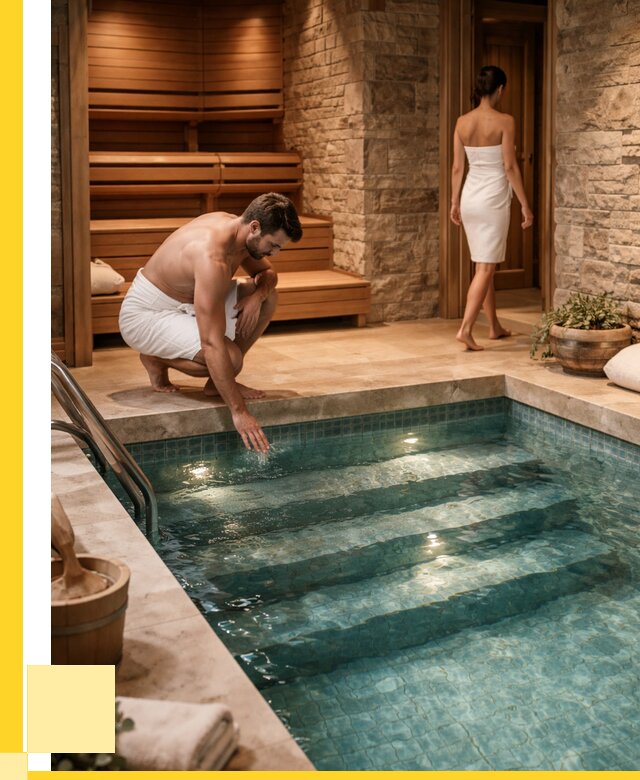 Сауна с бассейном под ключ в Реутове от 124884 р., ЭриданРтв