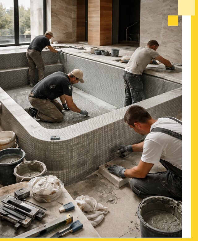 Строительство и установка СПА бассейнов под ключ в Реутове