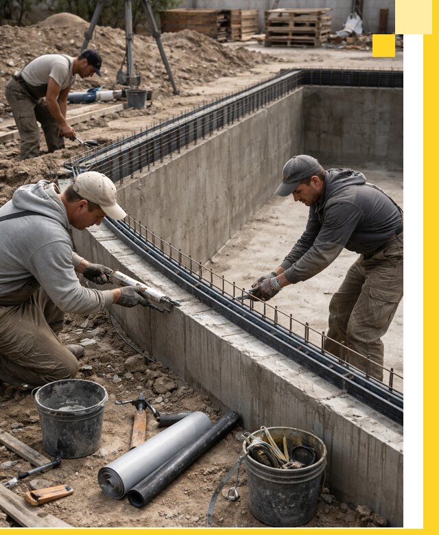 Качественный монтаж чаши бассейна в Реутове под ключ с гарантией