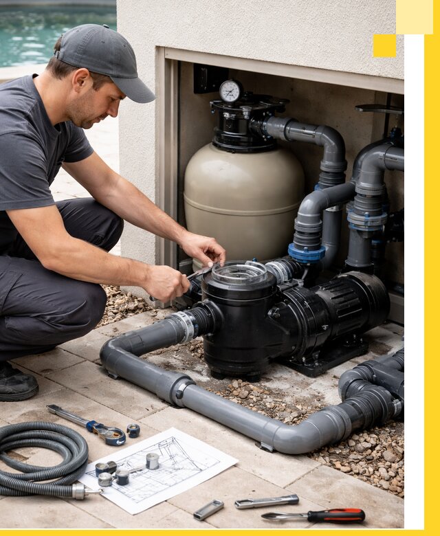 Поставка, монтаж и сервис насосов для бассейнов в Реутове