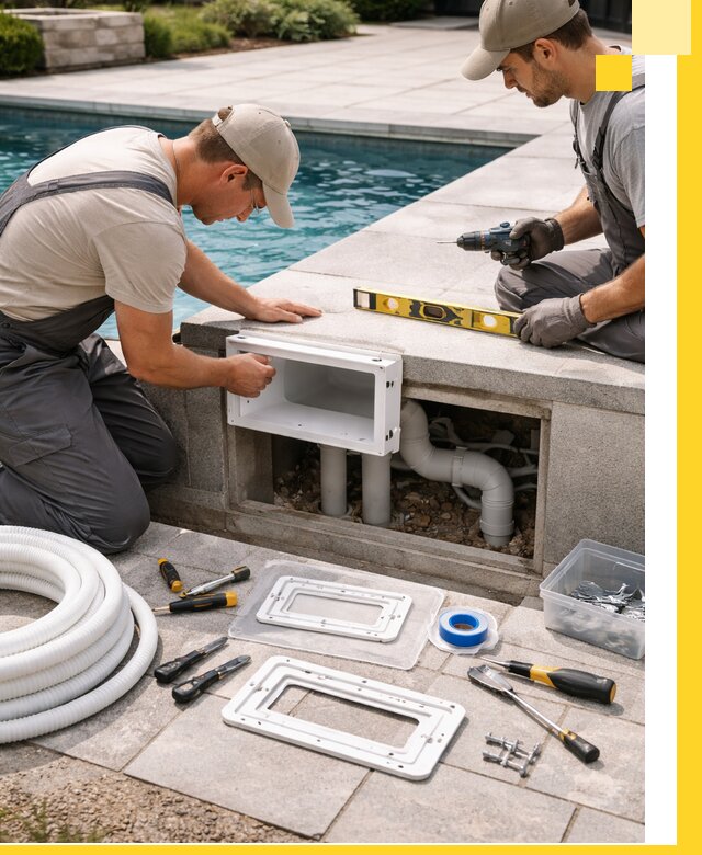 Поставка и установка скиммеров для бассейнов в Реутове