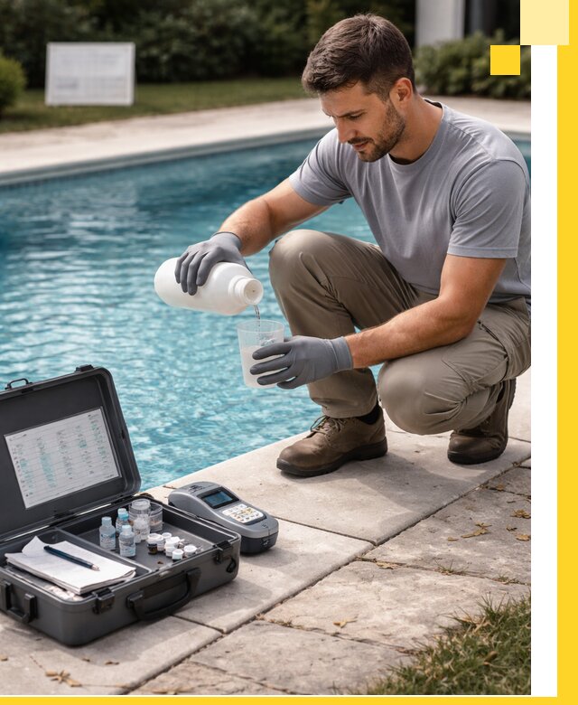 Профессиональная дезинфекция воды в бассейне в Реутове