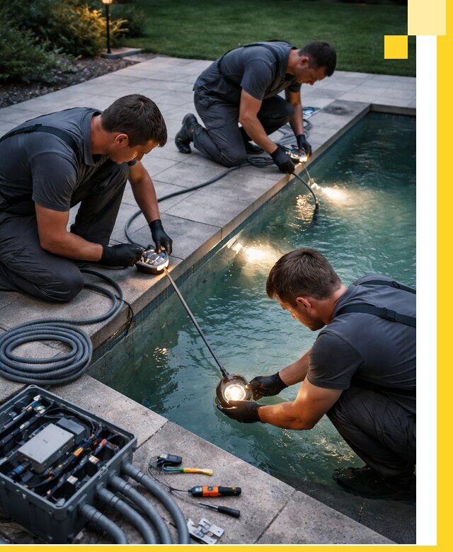 Профессиональное освещение бассейнов в Реутове: дизайн и монтаж