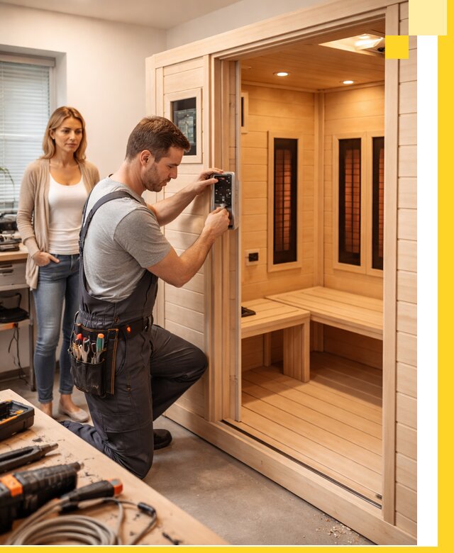 Инфракрасные сауны под ключ в Реутове продажа и установка