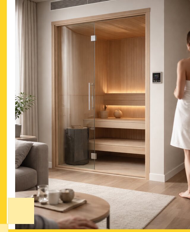 Сауна в квартире под ключ в Реутове от 124884 р. ЭриданРтв