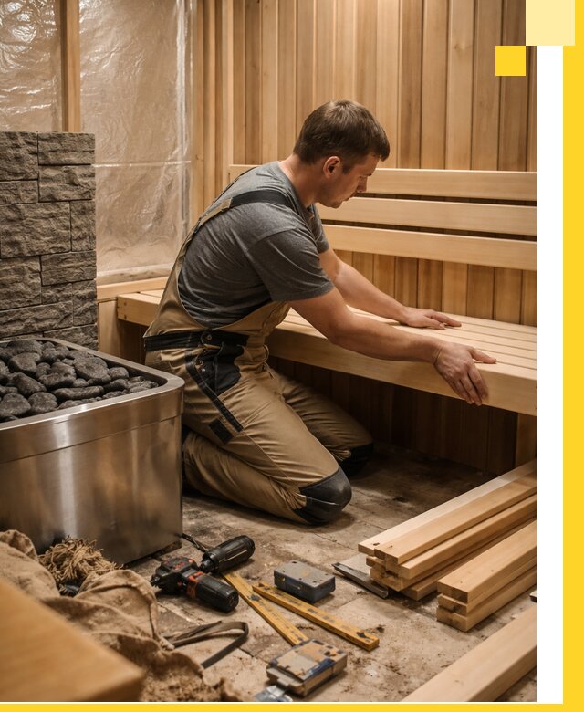 Сауны для дома под ключ с проектированием и монтажом в Реутове