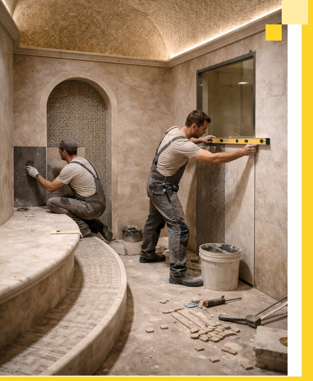 Проектирование и строительство саун с хамамом под ключ в Реутове