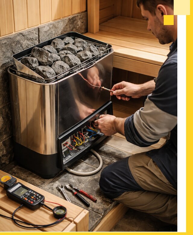 Продажа и установка электрокаменок для саун в Реутове