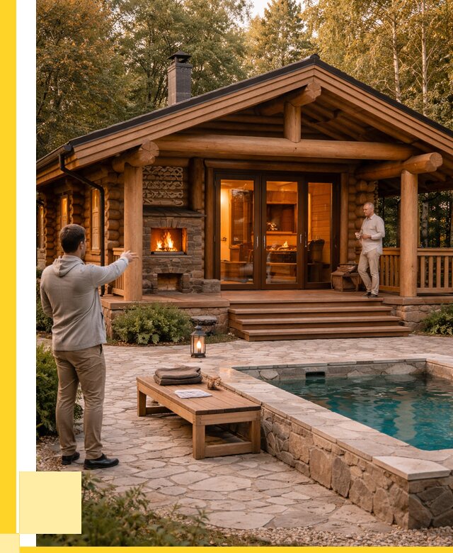 Проекты бань и хамам в Реутове от 26018 р. | ЭриданРтв