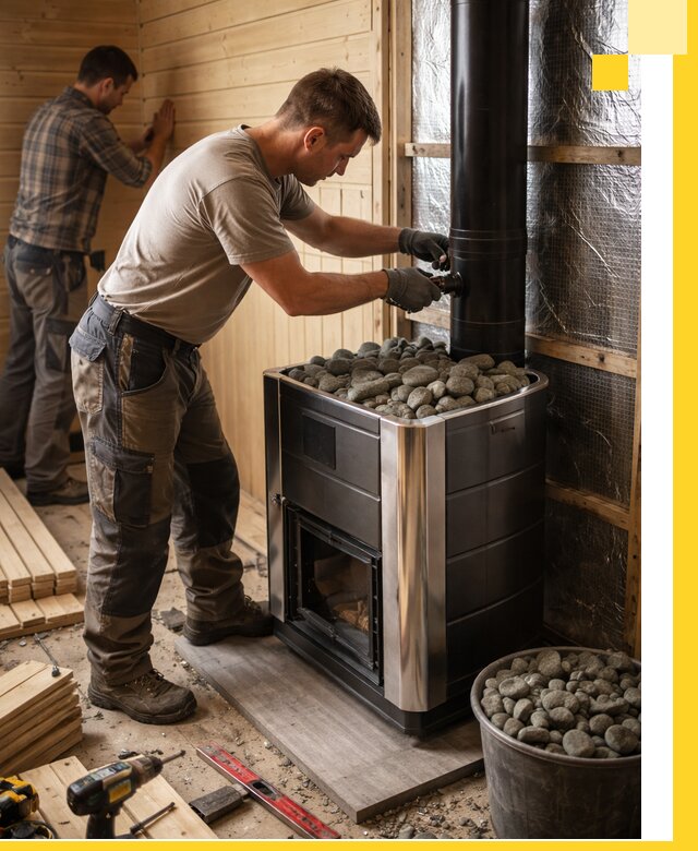 Проектирование и строительство парилок для бани в Реутове под ключ