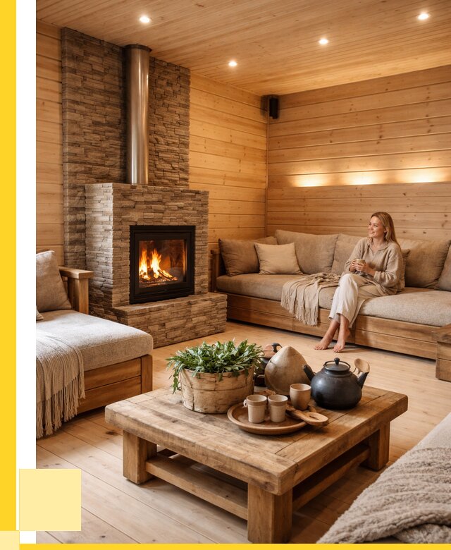 Проект бани с комнатой отдыха в Реутове от 36425 р. | ЭриданРтв