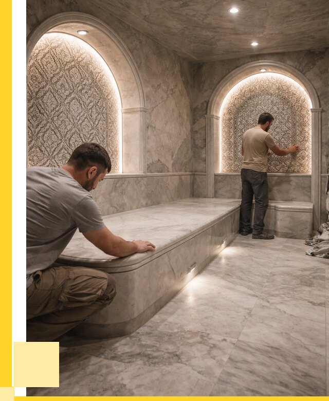 Турецкие бани под ключ в Реутове от 260175 р. | ЭриданРтв