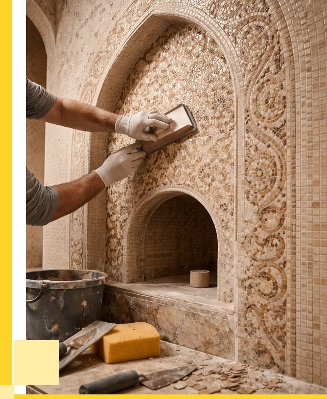 Мозаика для хамама в Реутове под ключ от 5204 р. | ЭриданРтв